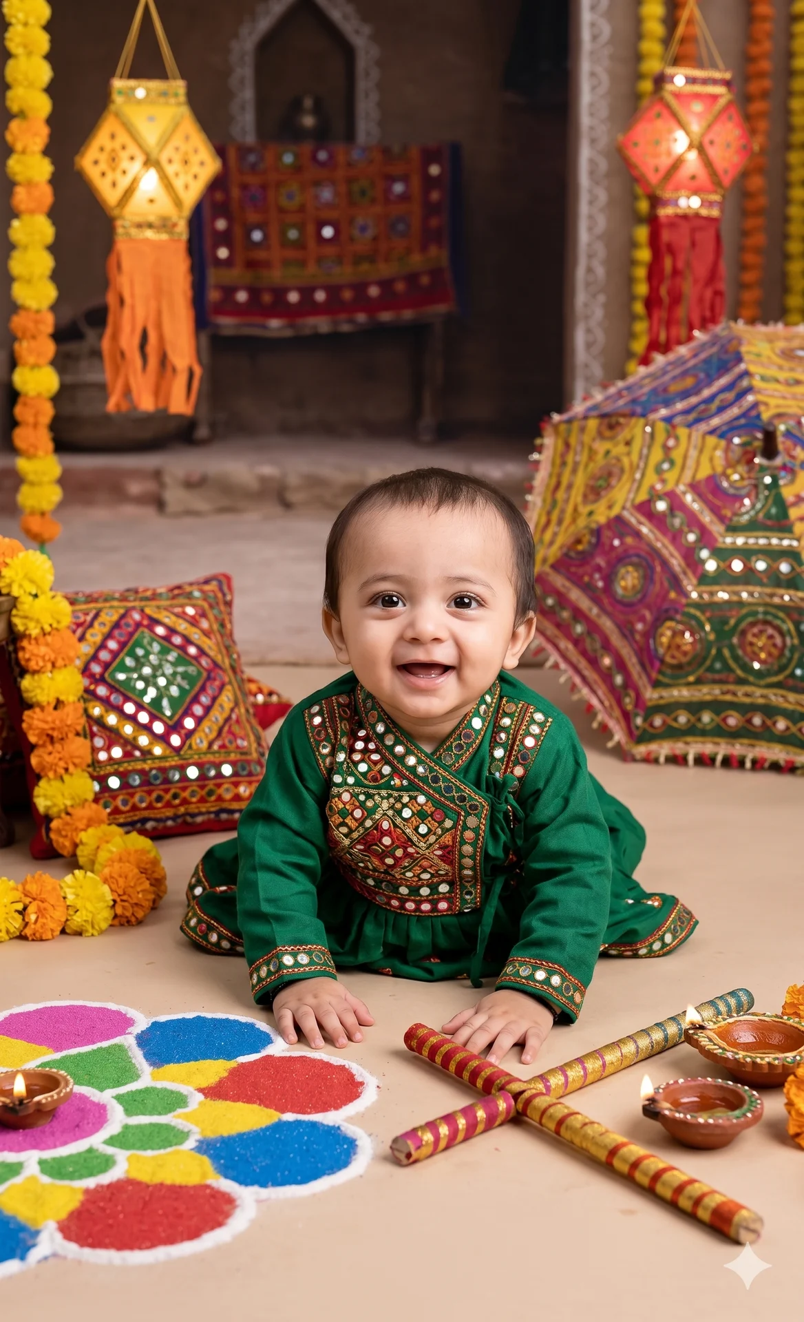 Village Garba Courtyard